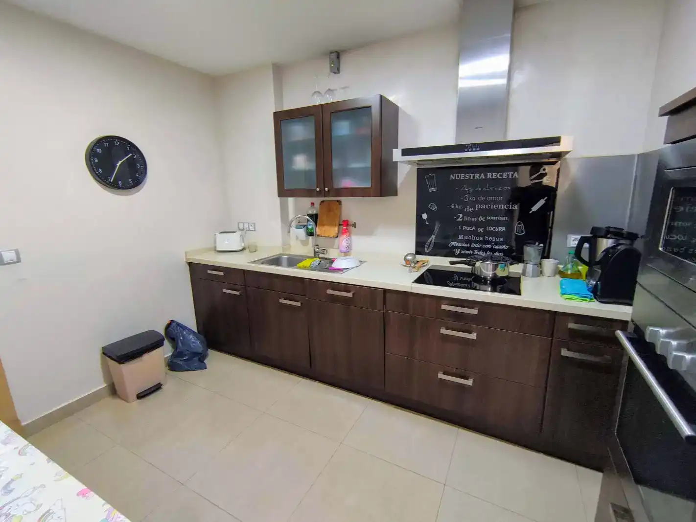 Küche von Wohnung zur Miete in Los Barrios mit Schwimmbad und Balkon