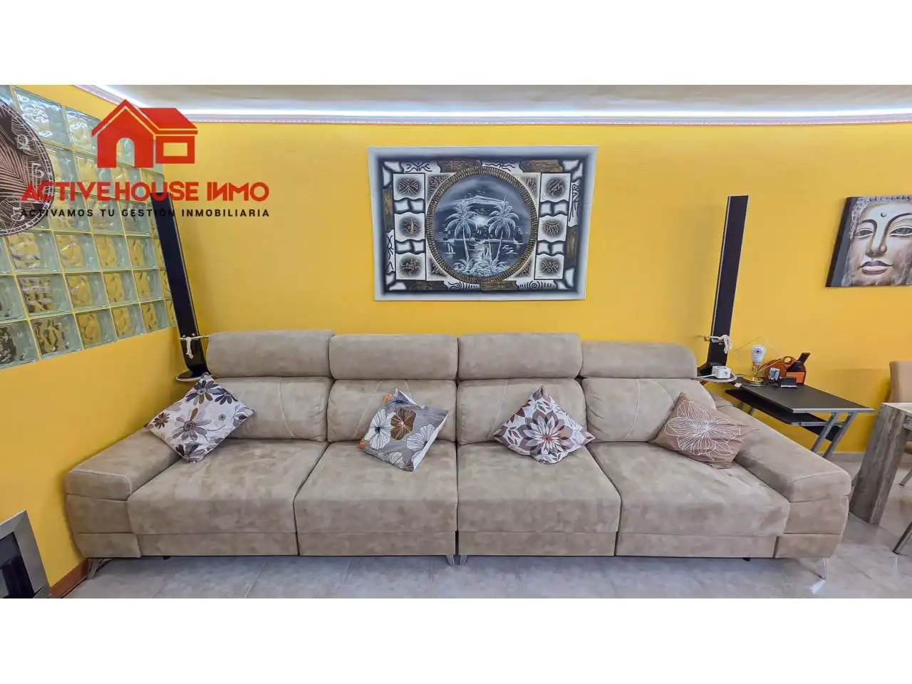 Living room of Flat for sale in Alcanar  with Air Conditioner, Heating and Private garden