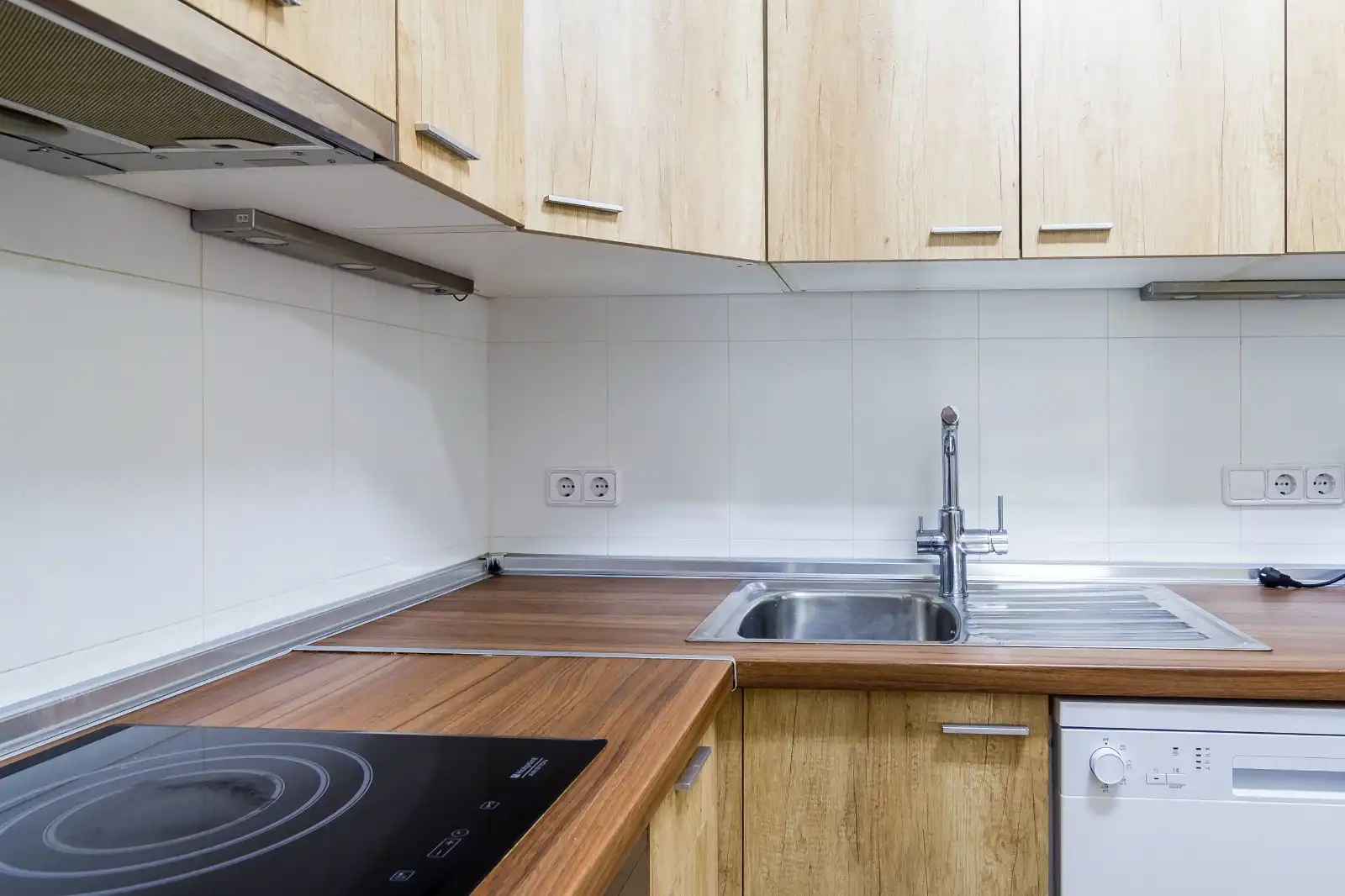 Cocina de Piso de alquiler en Murcia con Aire acondicionado, Parquet y Amueblado
