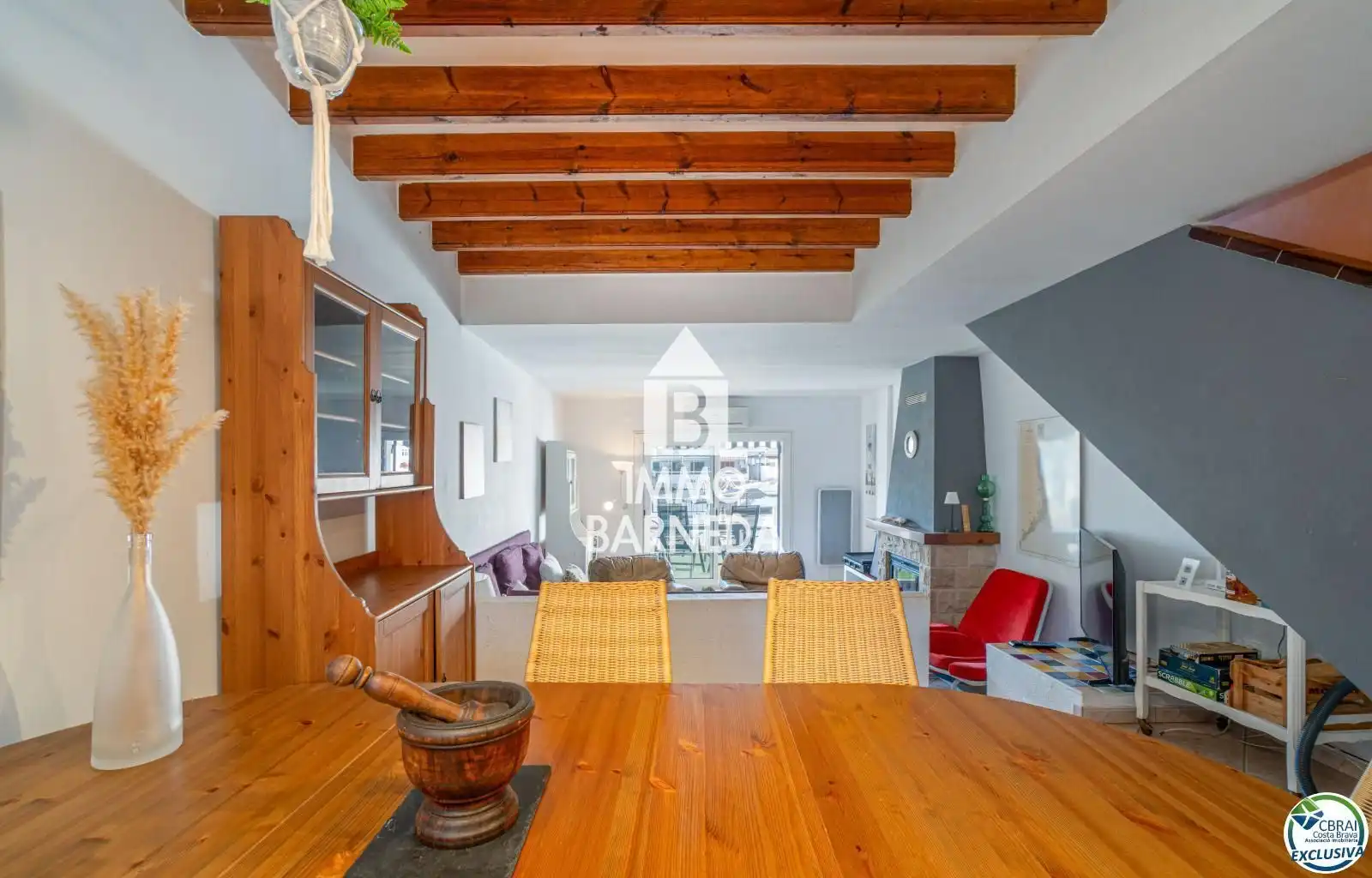 Dining room of Houses for sale in Empuriabrava  with Air Conditioner, Heating and Terrace