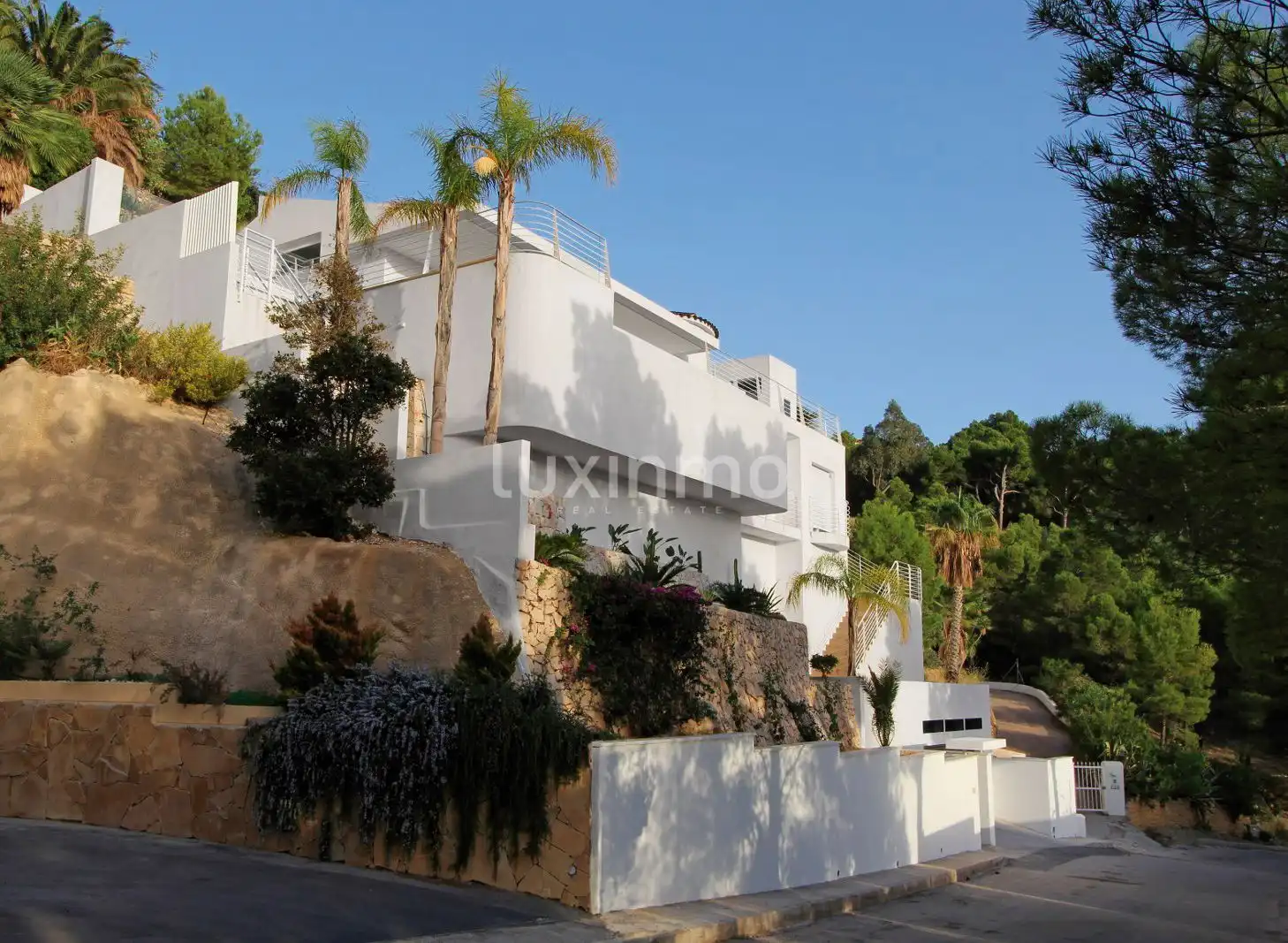 Vista exterior de Casa o chalet en venta en Altea con Aire acondicionado, Calefacción y Terraza