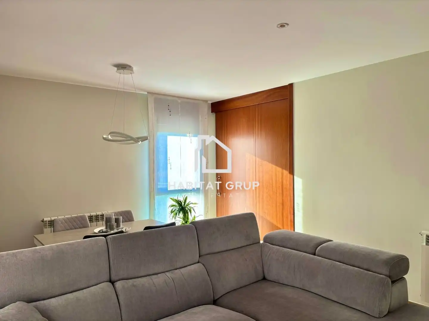 Living room of Flat for sale in Riudellots de la Selva  with Air Conditioner, Heating and Private garden