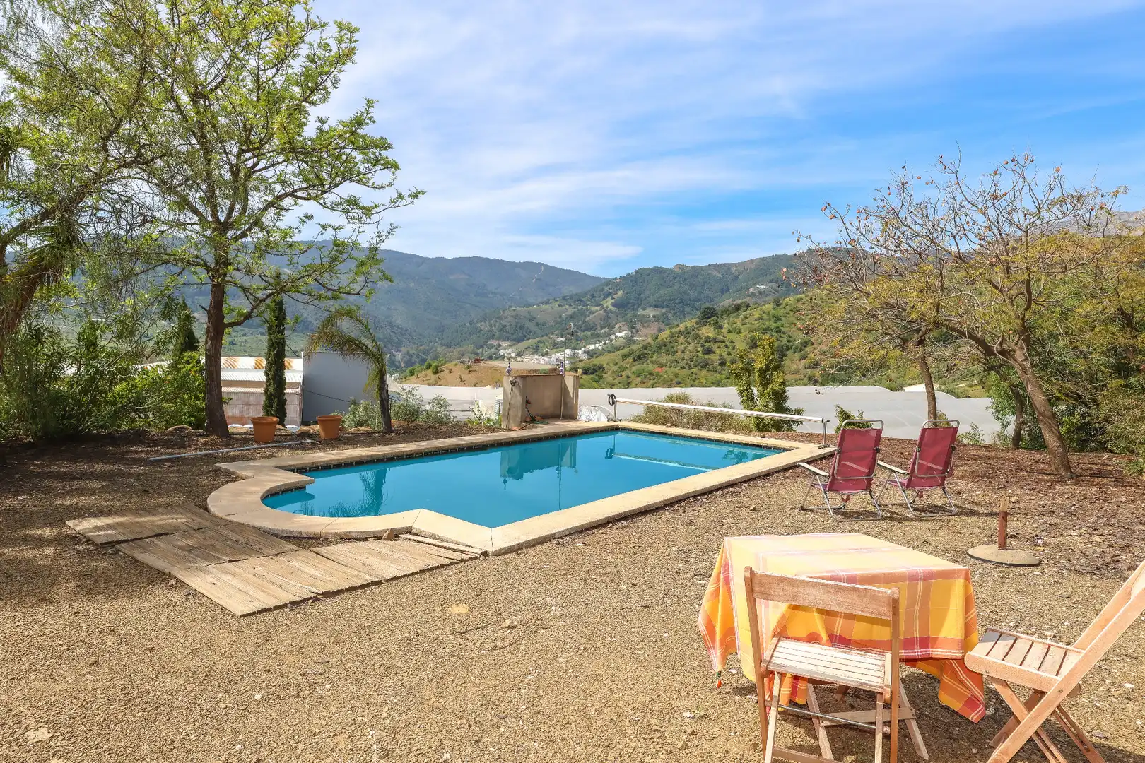 Swimming pool of Houses for sale in Tolox  with Air Conditioner, Private garden and Swimming Pool