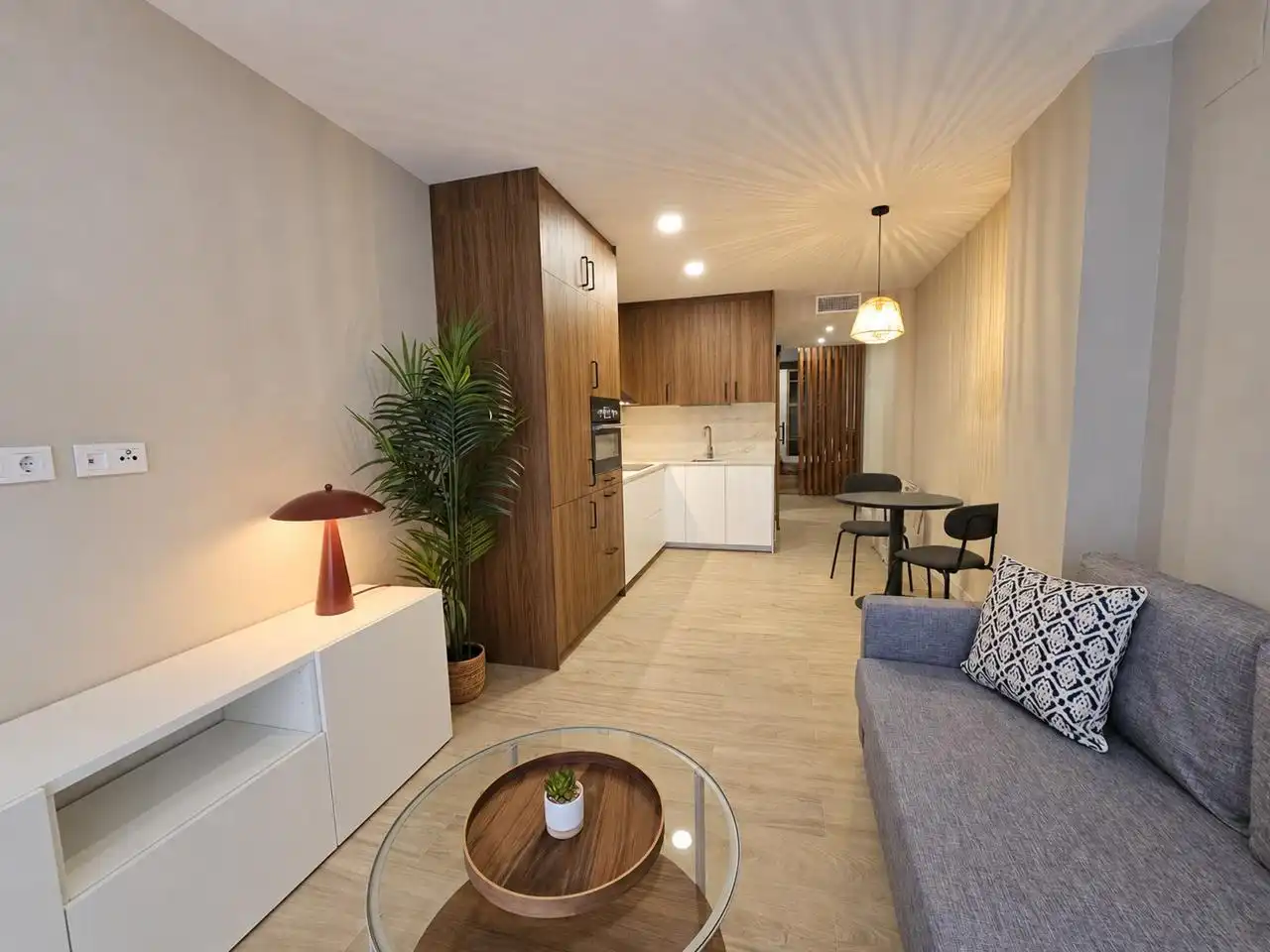 Sala de estar de Estudio de alquiler en Fuencarral - El Pardo