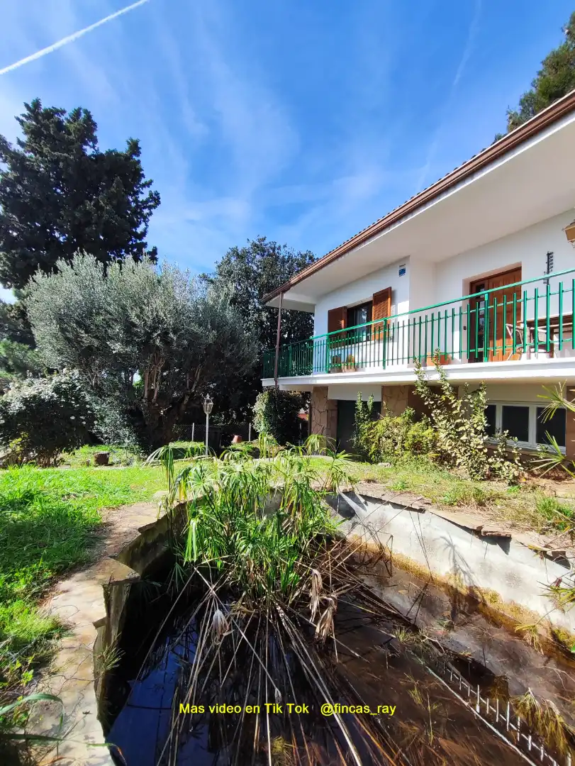 Jardí de Casa o xalet en venda en Caldes de Montbui amb Aire condicionat, Calefacció i Jardí privat