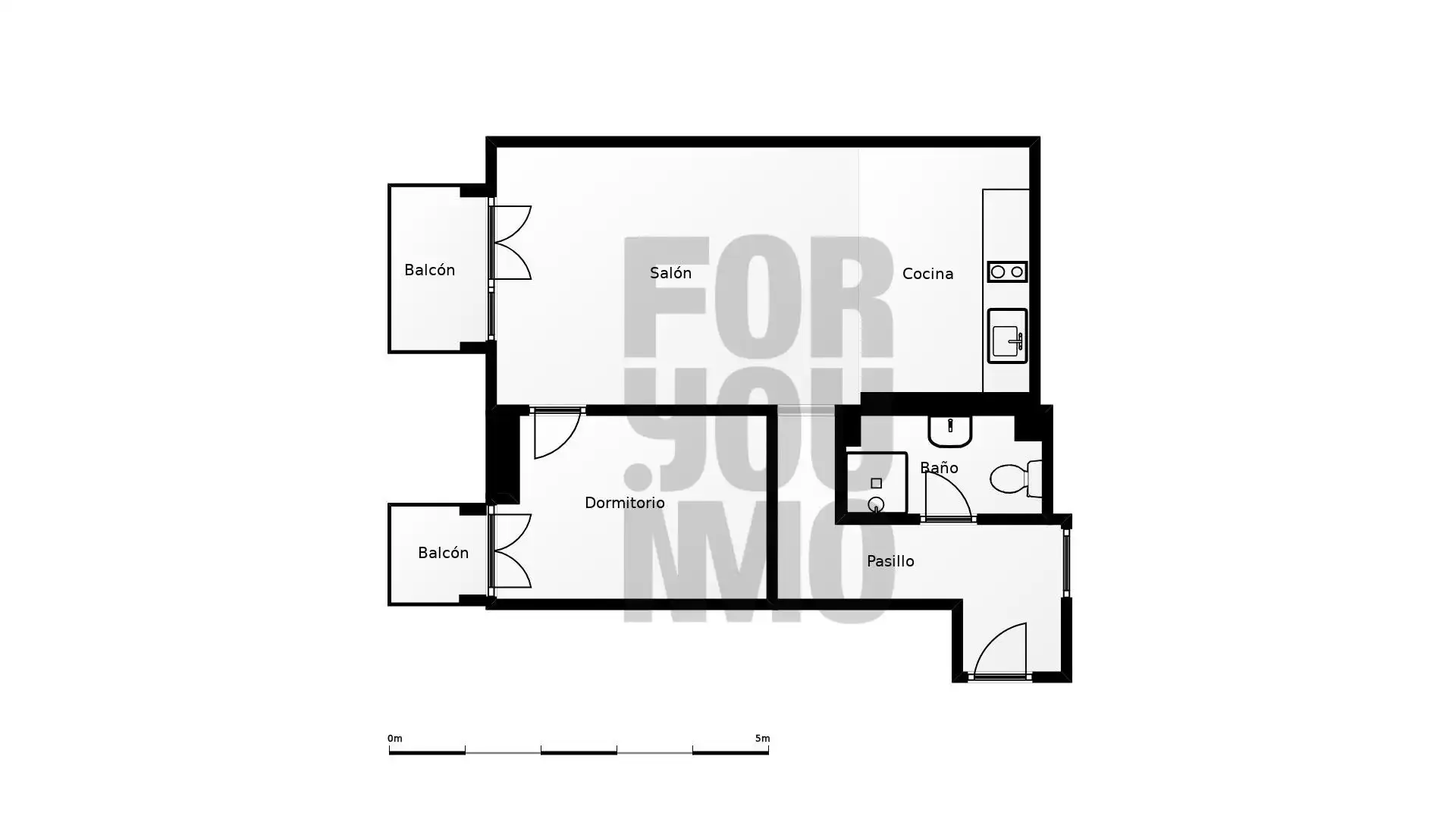 Apartament amb terrassa en venda a Paseo DE COLON, imagen 22