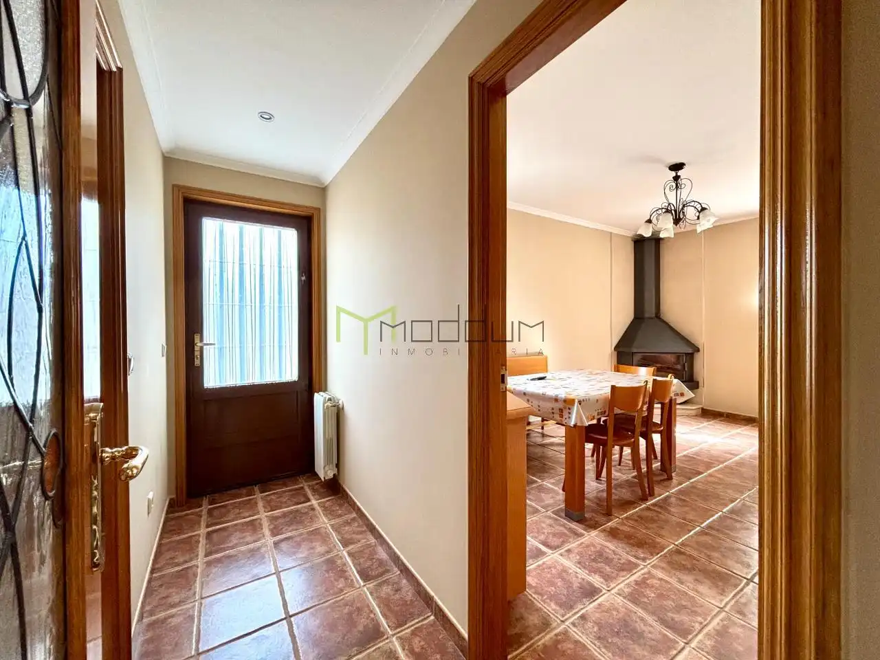 Comedor de Casa o chalet en venta en Ames con Calefacción, Jardín privado y Parquet