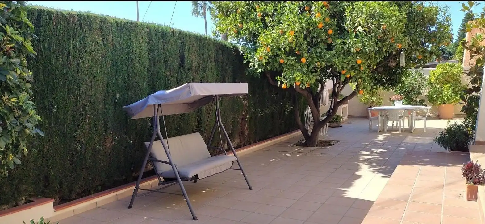 Terrassa de Casa o xalet en venda en L'Alfàs del Pi amb Jardí privat
