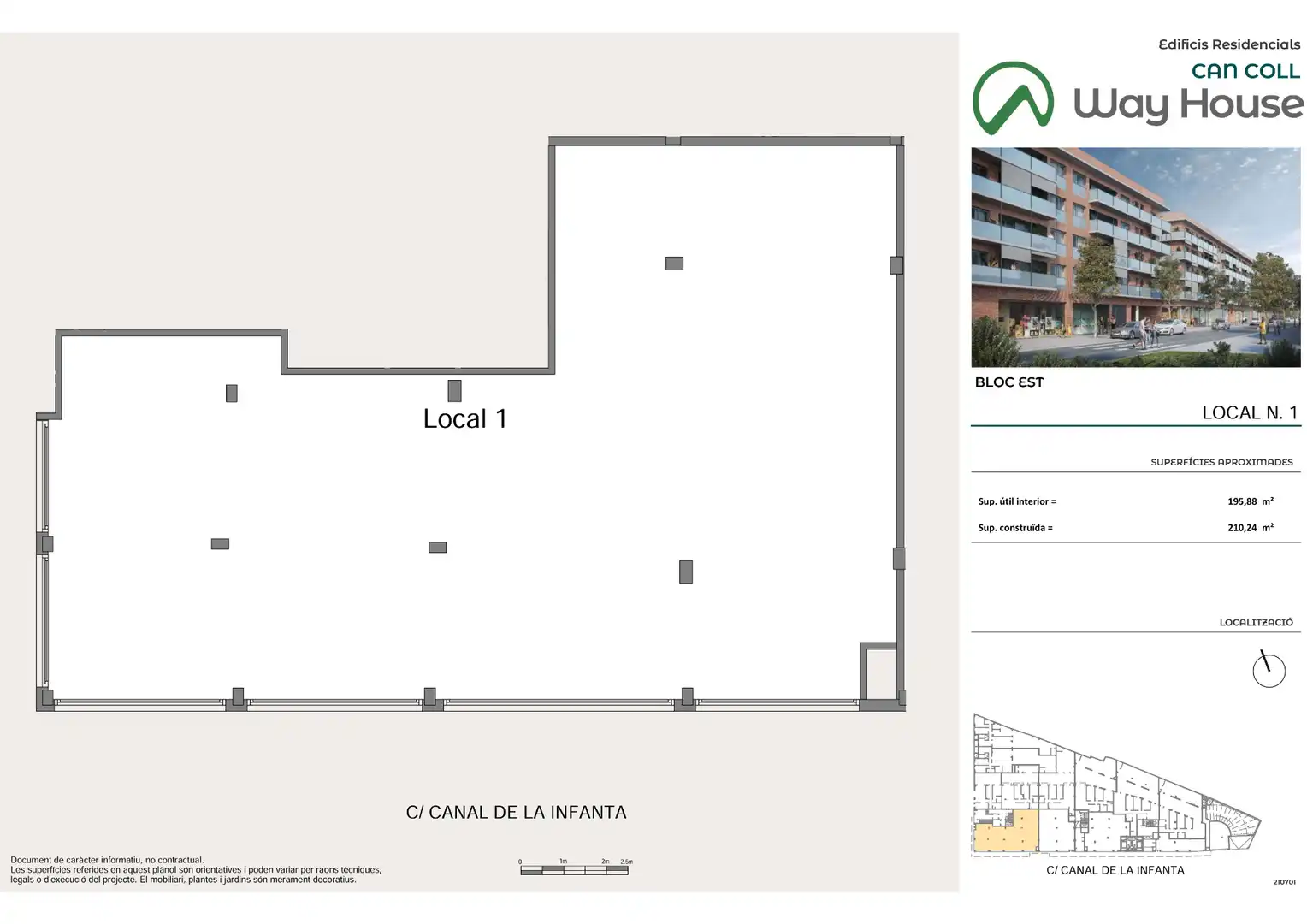 Gewerbefläche zum Verkauf in Carrer del Canal de la Infanta 42