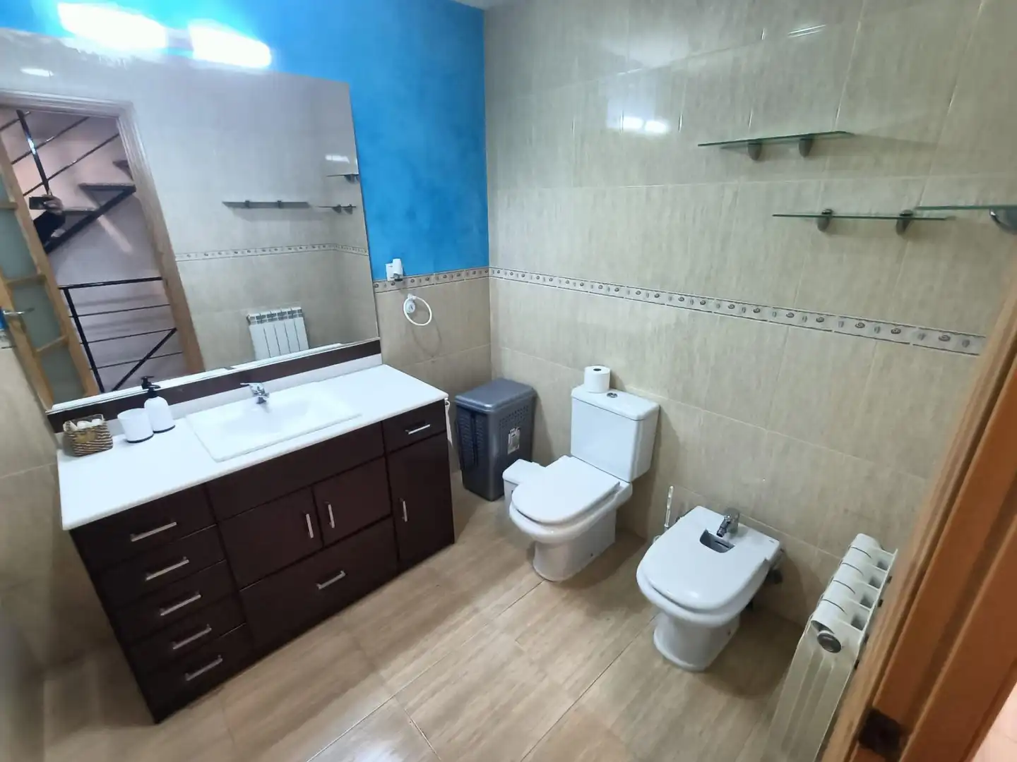 Baño de Casa o chalet en venta en Badalona con Aire acondicionado, Calefacción y Parquet