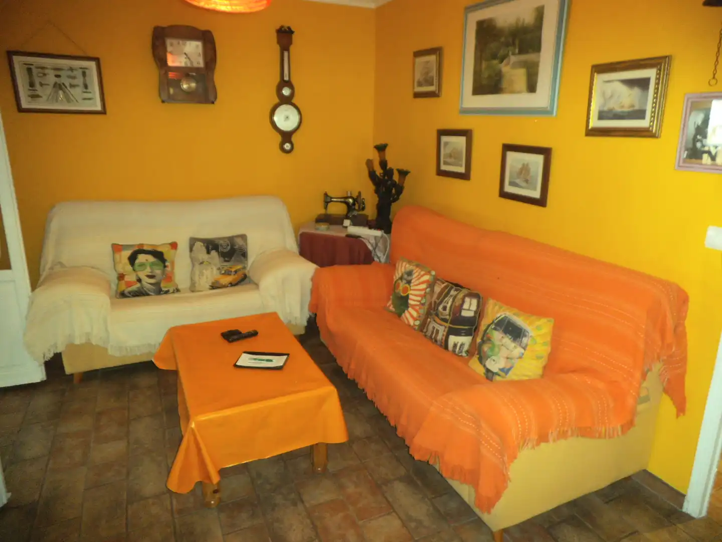 Living room of Flat for rent in El Campello  with Air Conditioner, Heating and Furnished