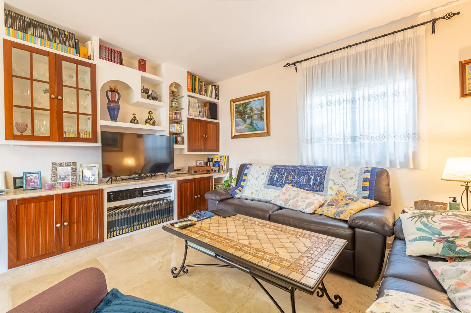 Sala d'estar de Àtic en venda en  Palma de Mallorca amb Aire condicionat, Calefacció i Terrassa