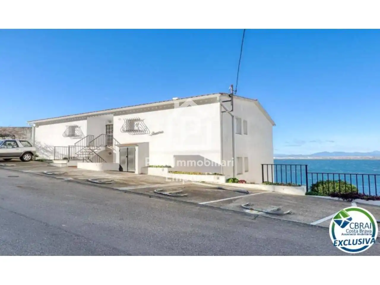 Vista exterior de Estudio en venta en Roses con Aire acondicionado, Parquet y Amueblado