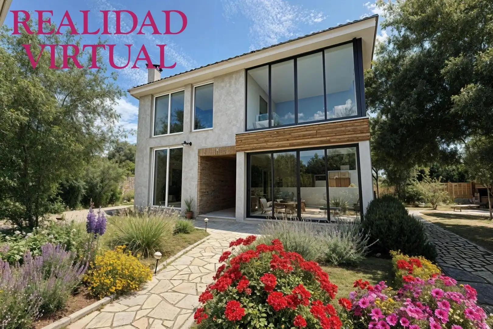 Vista exterior de Casa o chalet en venta en San Vicente del Raspeig / Sant Vicent del Raspeig con Aire acondicionado, Calefacción y Jardín privado