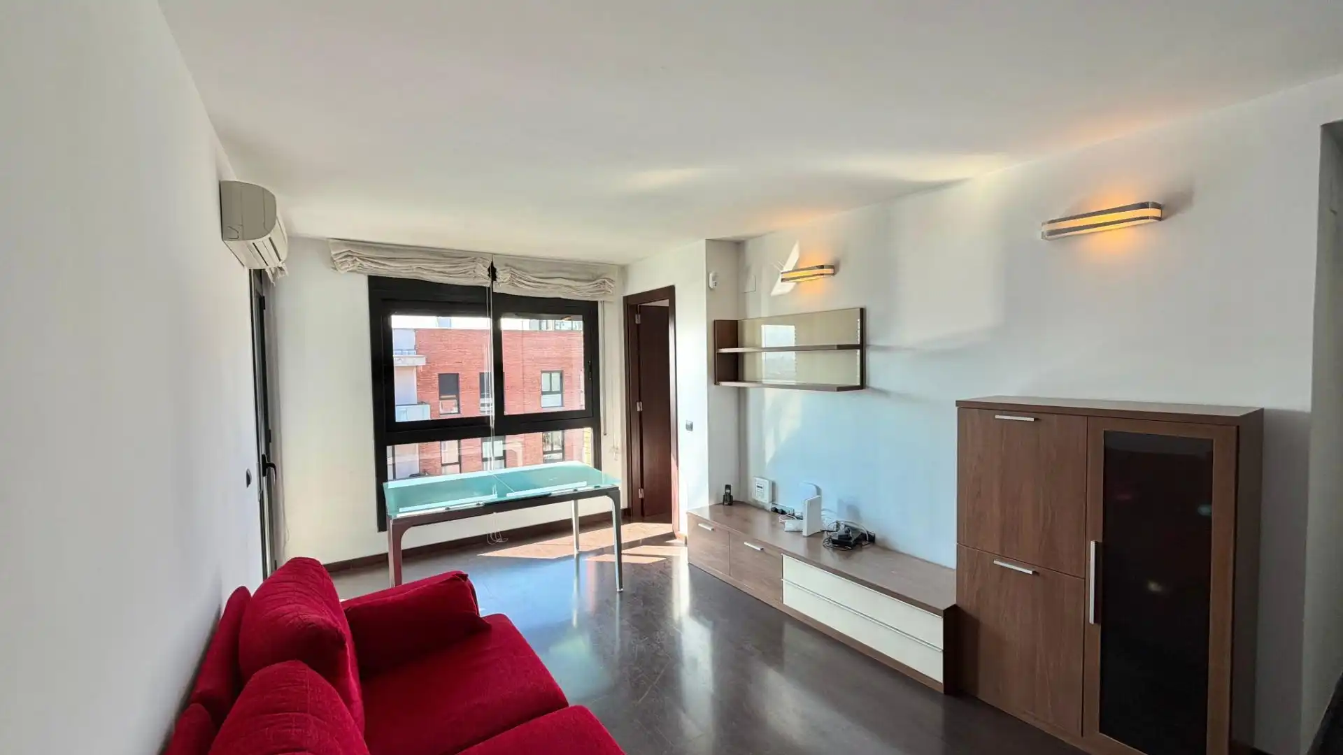 Living room of Attic for sale in Manresa  with Air Conditioner, Parquet flooring and Terrace