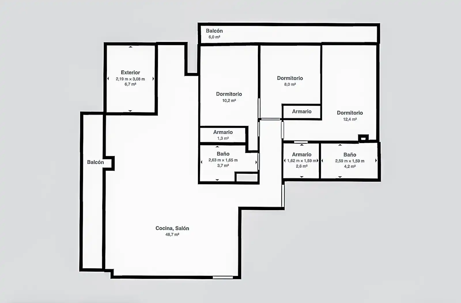 Flat for sale in  Palma de Mallorca  with Air Conditioner, Terrace and Balcony