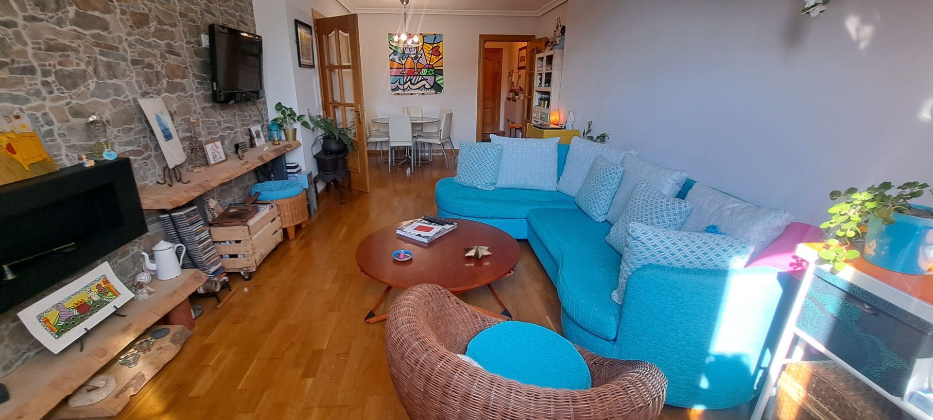 Living room of Attic for sale in Ávila Capital  with Heating and Community pool