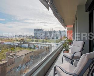 Terrassa de Apartament de lloguer en Badalona amb Aire condicionat, Calefacció i Parquet