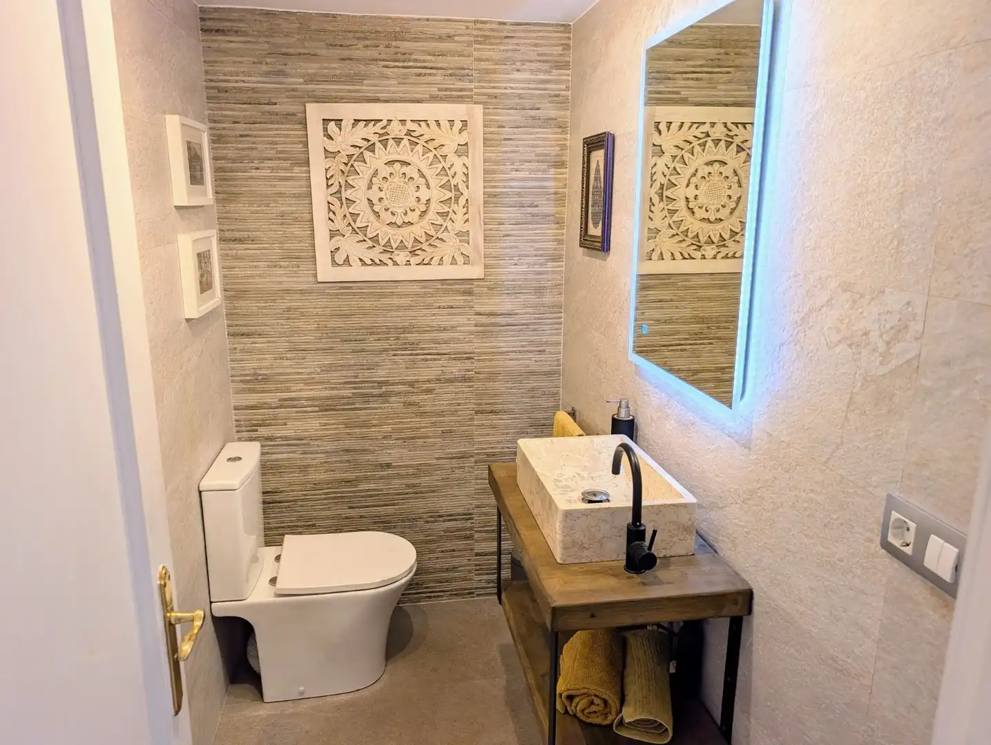 Baño de Finca rústica en venta en Jávea / Xàbia con Aire acondicionado