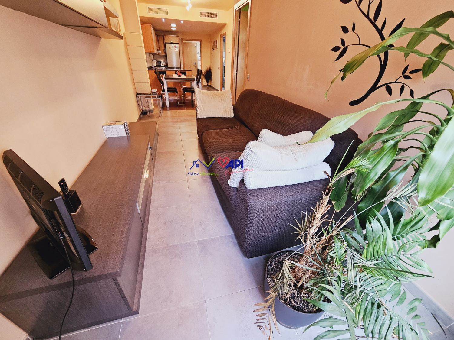 Sala de estar de Piso en venta en El Vendrell con Aire acondicionado, Calefacción y Balcón