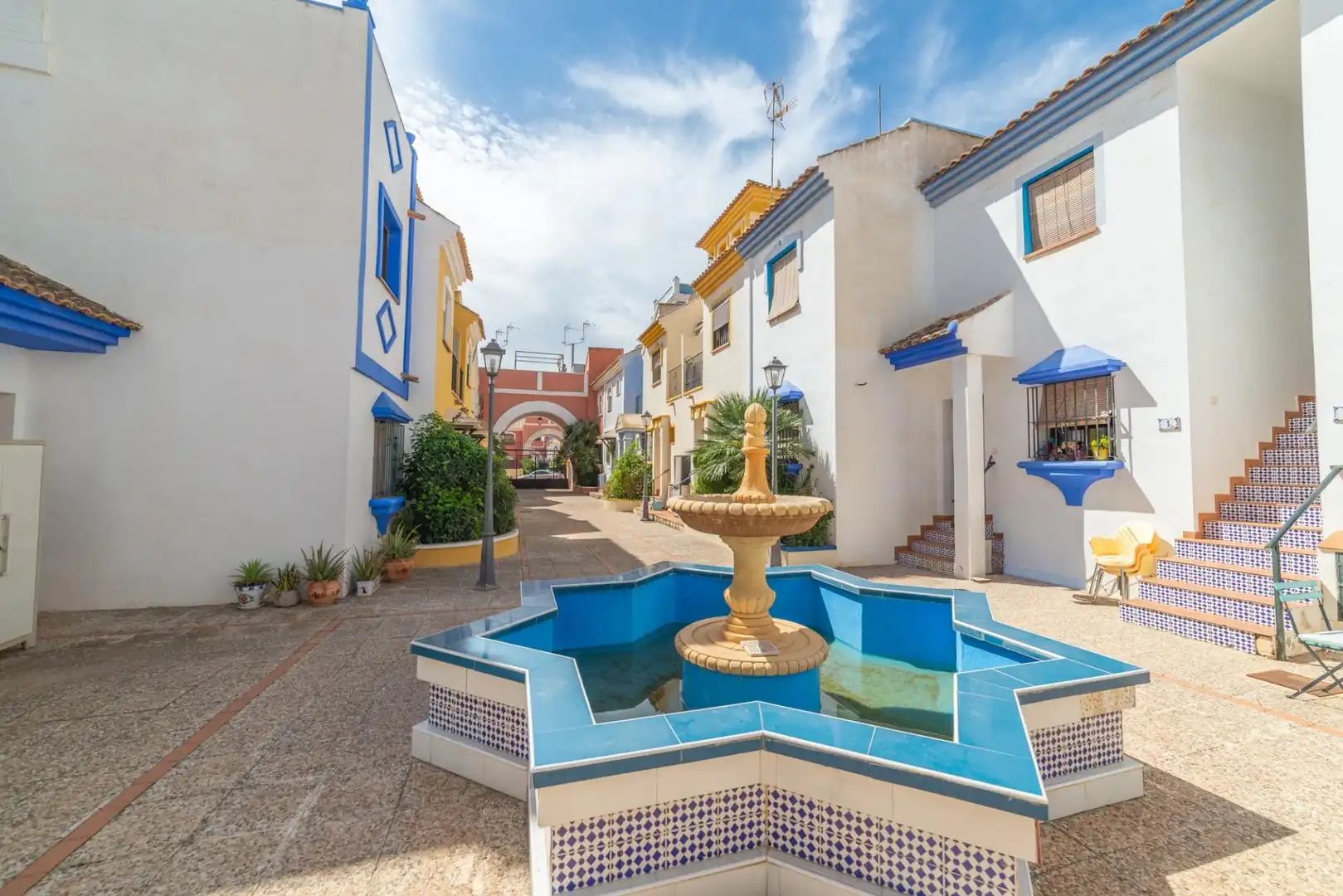 Exterior view of Detached homes for sale in San Javier  with Furnished, Balcony and Community pool
