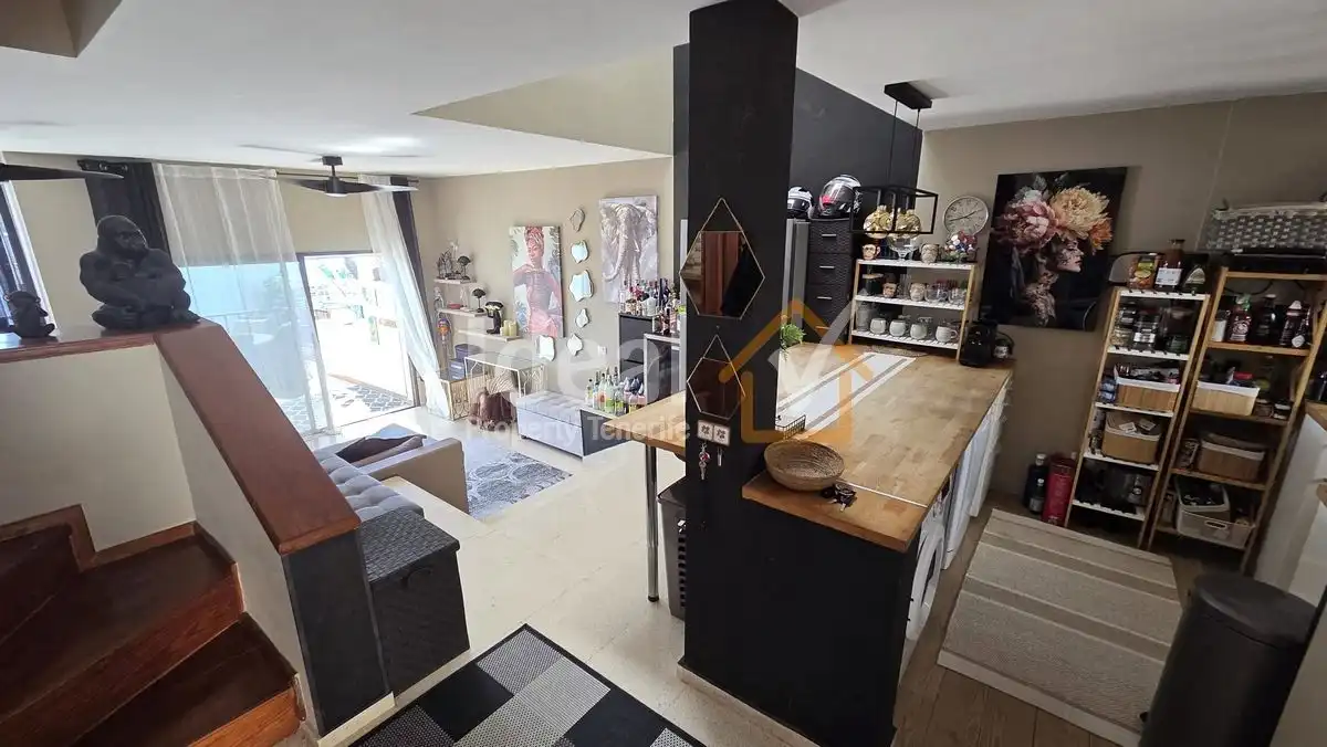 Cocina de Casa adosada en venta en Santiago del Teide con Terraza, Amueblado y Piscina comunitaria