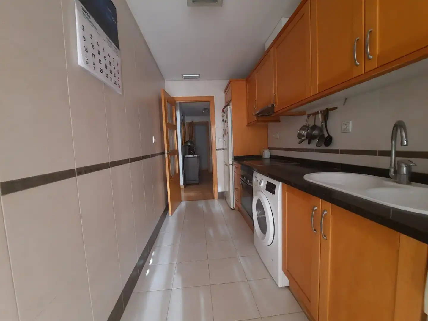 Cuina de Pis en venda en Castellón de la Plana / Castelló de la Plana amb Jardí privat, Parquet i Terrassa