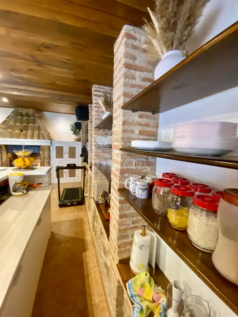 Kitchen of Detached homes for sale in Villarrubia de los Ojos  with Air Conditioner, Heating and Private garden