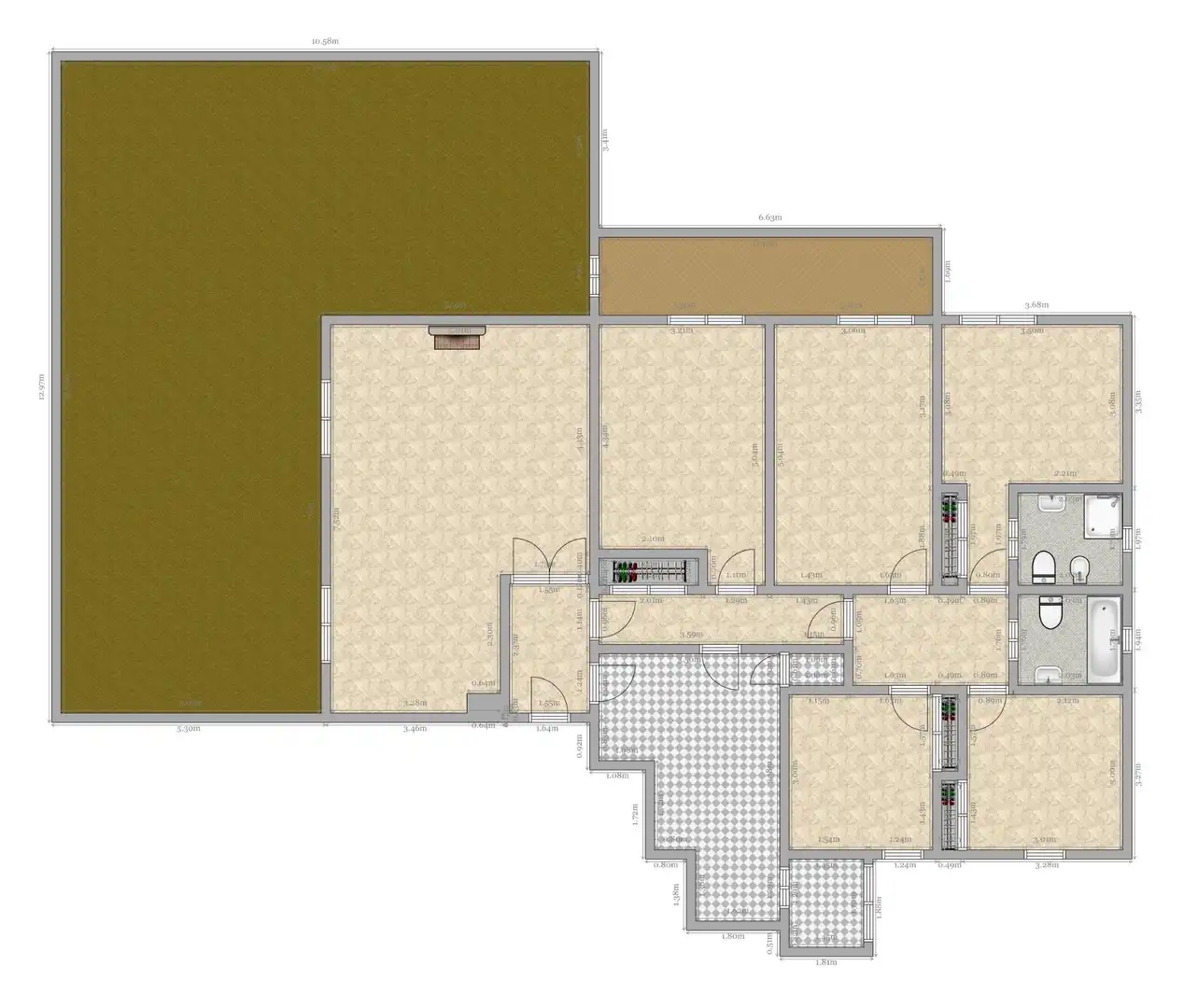 Attic for sale in Sevilla  with Air Conditioner, Heating and Parquet flooring