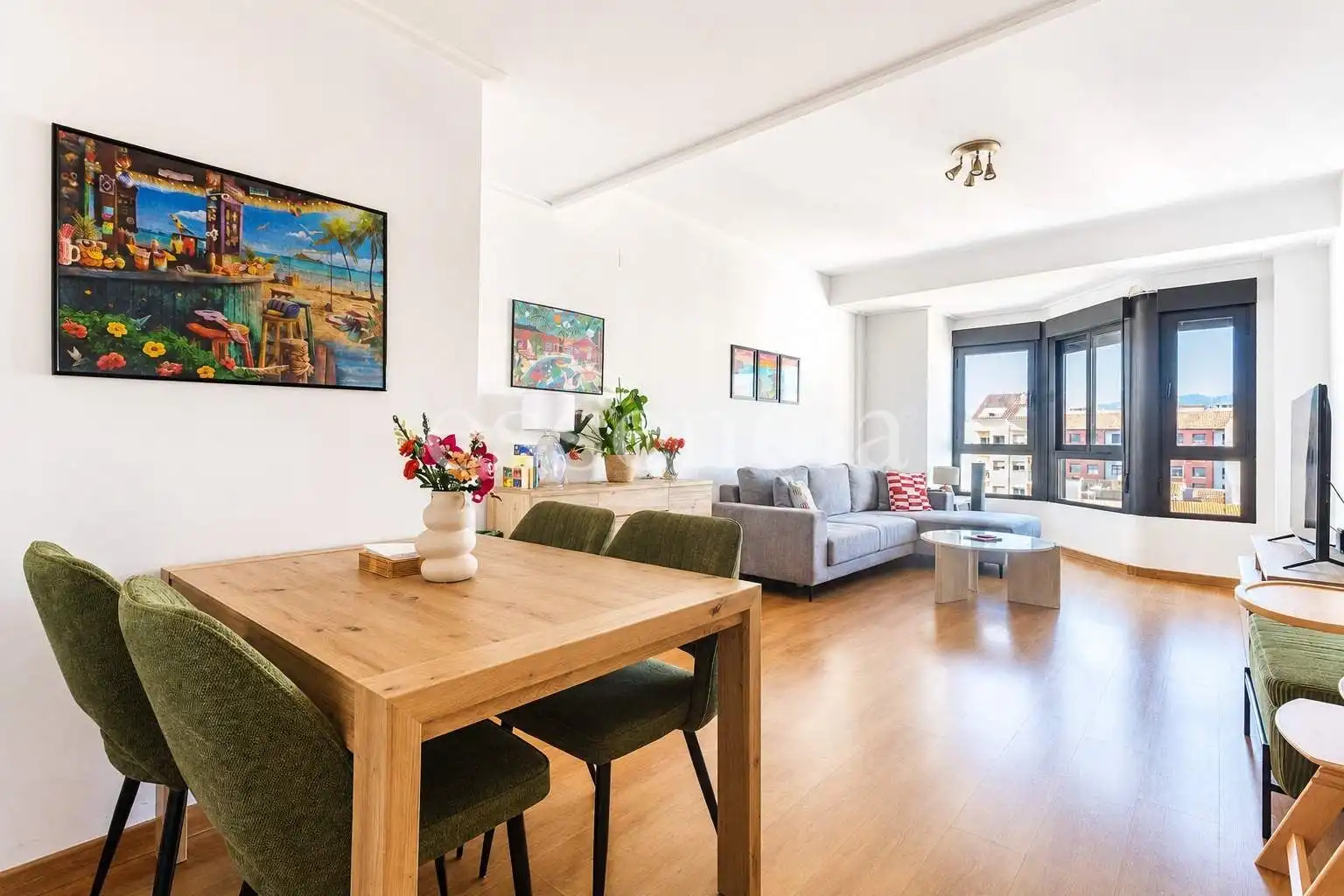 Living room of Attic for sale in Gandia  with Air Conditioner, Heating and Terrace