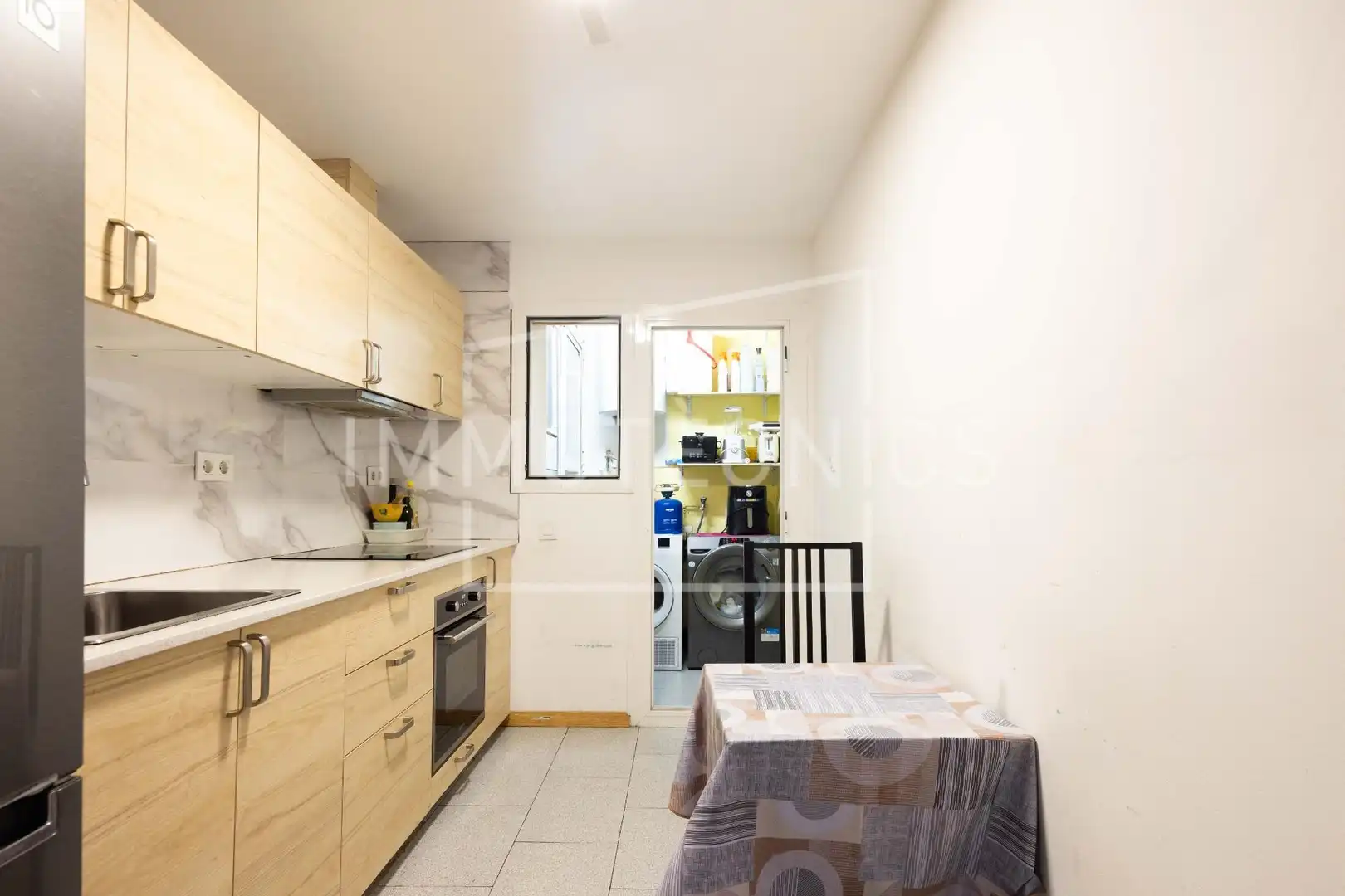 Küche von Wohnung zum Verkauf in Granollers mit Balkon