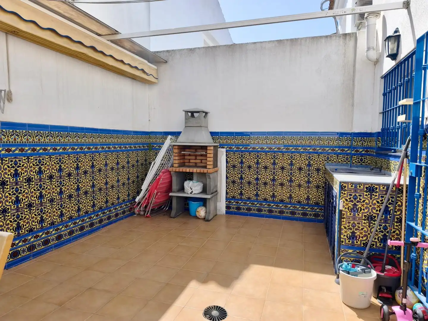 Terrace of Detached homes for sale in Puerto Real  with Air Conditioner
