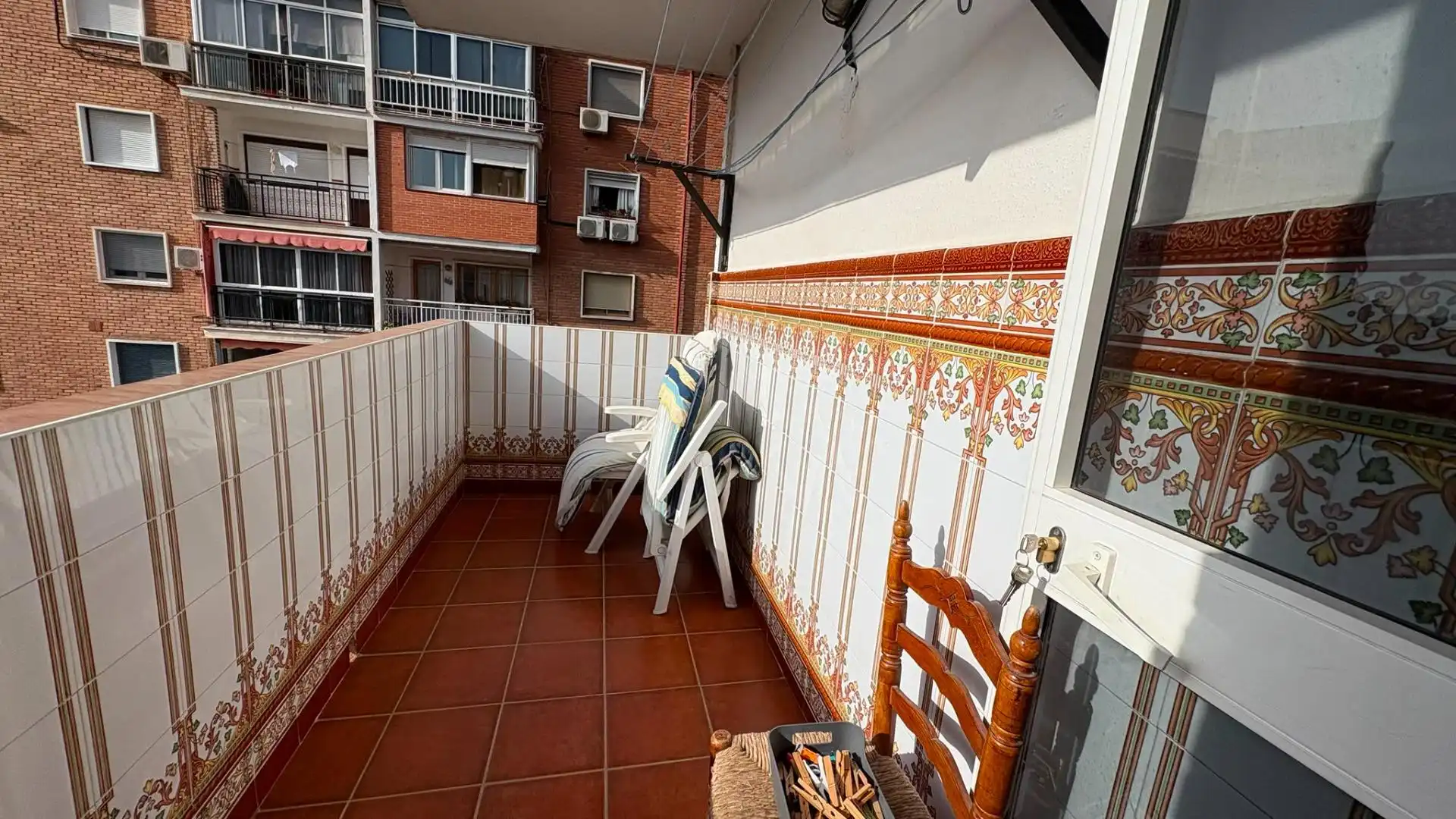 Terraza de Piso de alquiler en Málaga con Aire acondicionado, Amueblado y Balcón