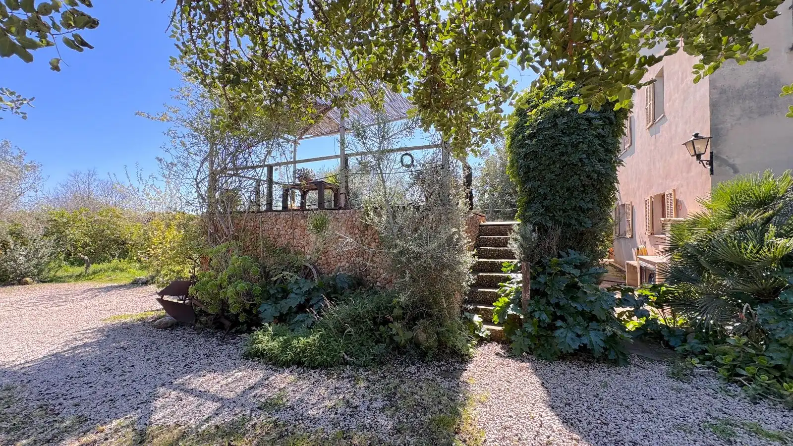 Jardín de Finca rústica en venta en Santa María del Camí con Calefacción, Jardín privado y Terraza