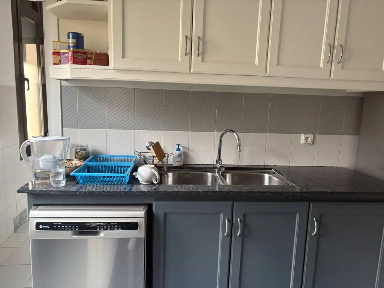 Kitchen of Flat for sale in Alcoy / Alcoi  with Terrace and Balcony