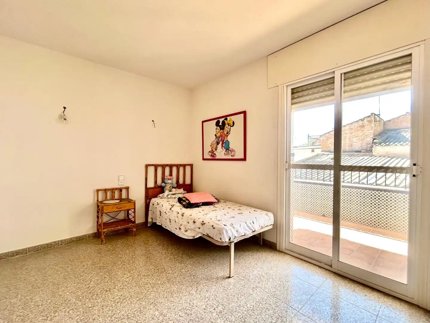 Habitación de Casa adosada en venta en Paterna del Río con Calefacción, Terraza y Trastero