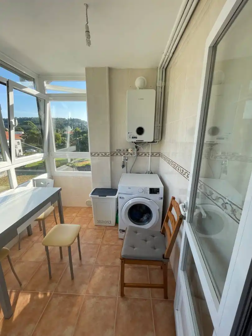 Cocina de Casa o chalet en venta en Culleredo con Calefacción, Jardín privado y Amueblado