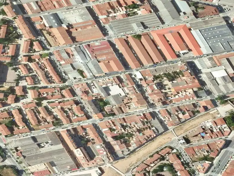 Vista exterior de Garatge en venda en Sabadell