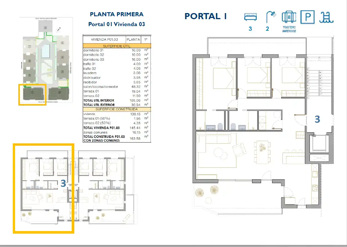 Appartement compact avec piscine à vendre à San Pedro del Pinatar, imagen 20