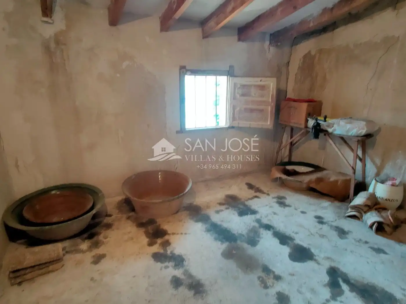 Cuina de Casa o xalet en venda en Aspe amb Terrassa, Traster i Balcó