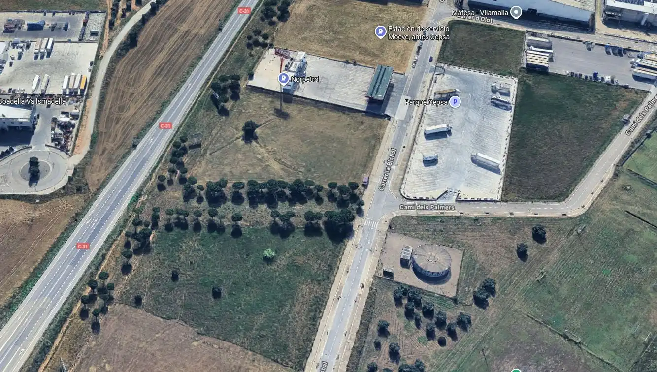 Terreny industrial de lloguer en Vilamalla