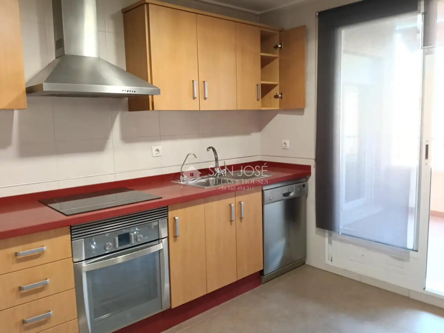 Kitchen of Flat for sale in Aspe  with Heating, Terrace and Storage room