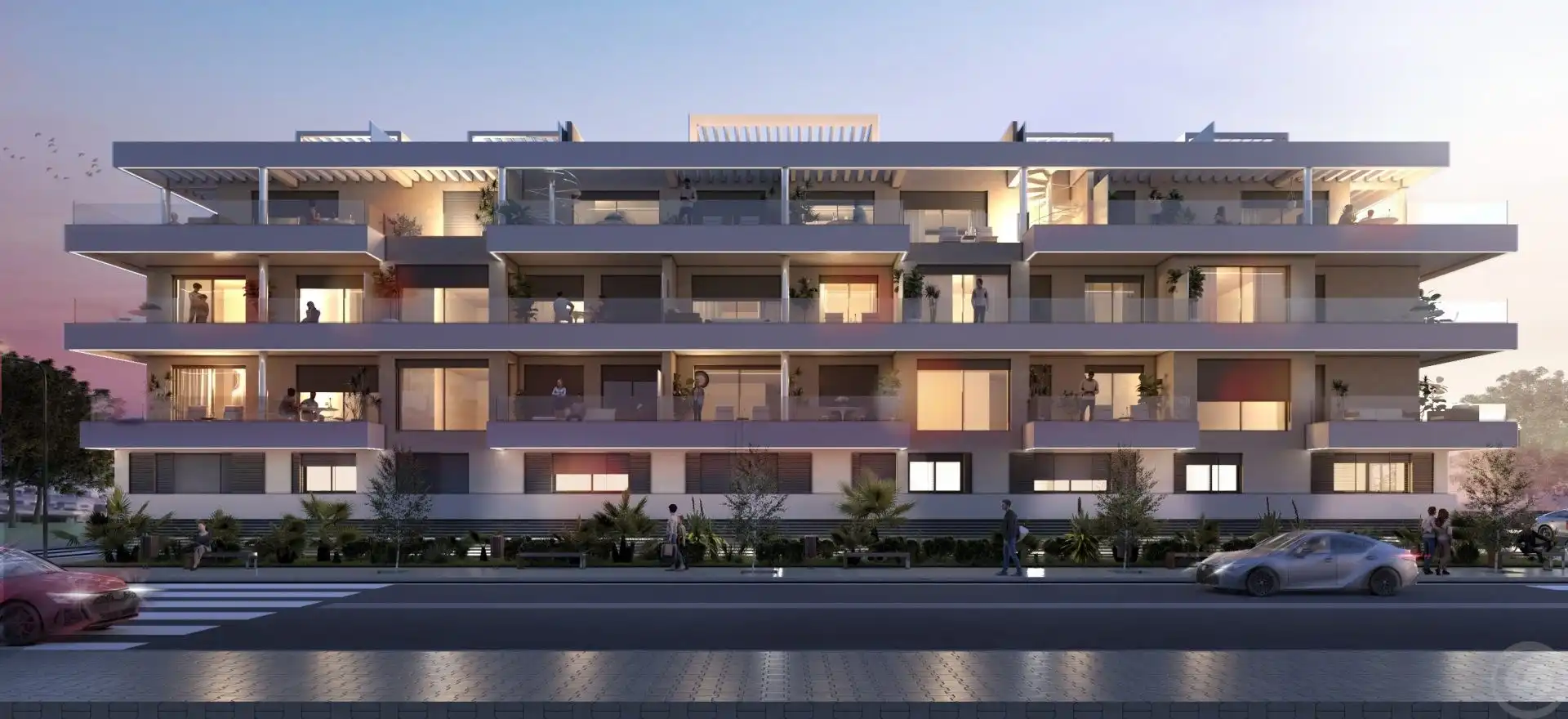 Vista exterior de Piso en venta en Rincón de la Victoria con Aire acondicionado, Calefacción y Terraza