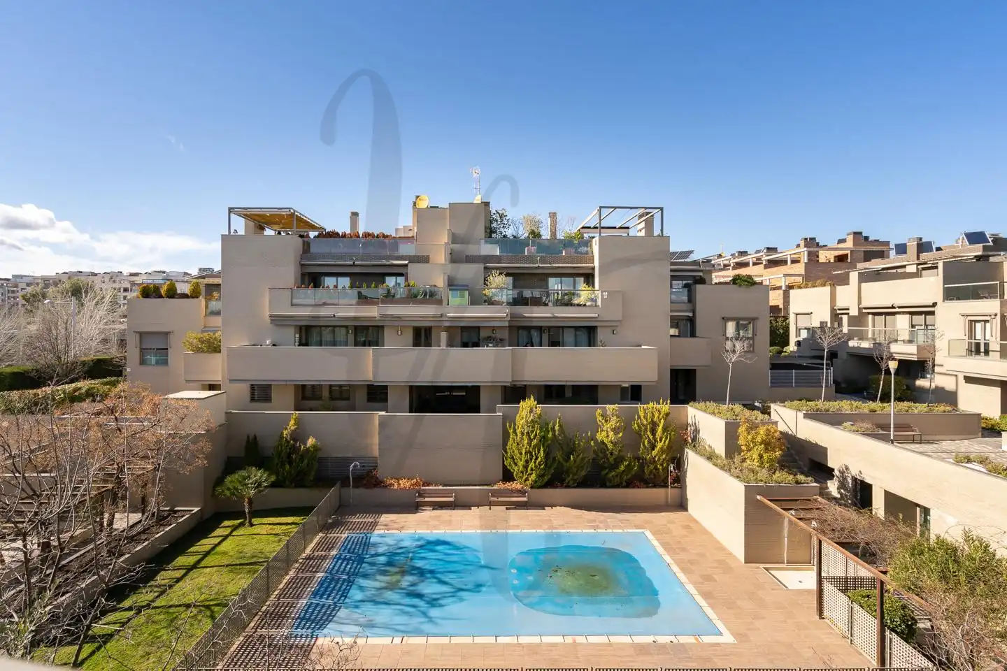 Vista exterior de Ático en venta en San Sebastián de los Reyes con Aire acondicionado, Calefacción y Terraza