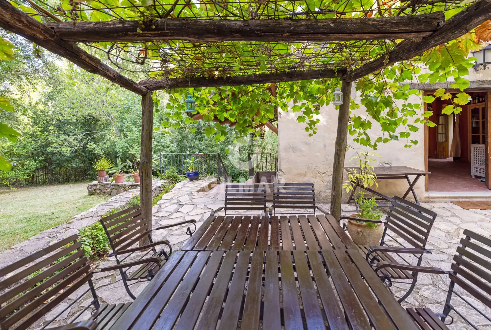 Terraza de Casa o chalet en venta en Grazalema con Calefacción, Jardín privado y Piscina