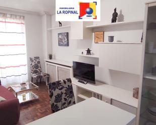 Living room of Flat to rent in Salamanca Capital  with Heating, Parquet flooring and Terrace