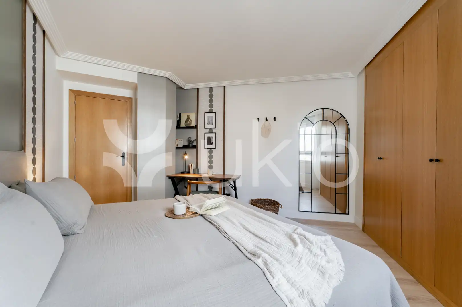 Bedroom of Apartments for rent in Madrid  with Air Conditioner, Heating and Furnished