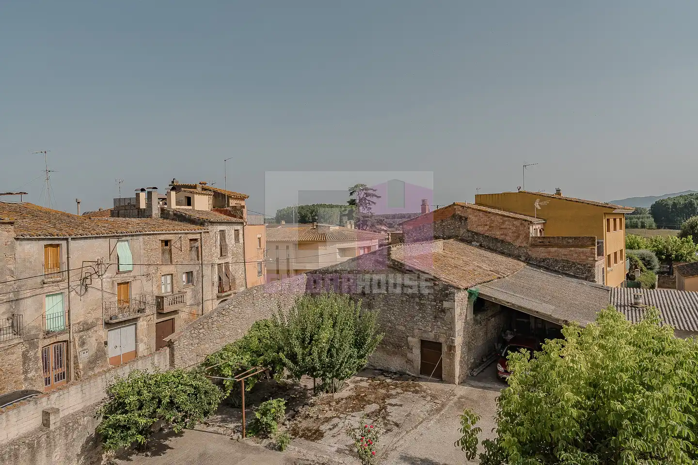 Vista exterior de Finca rústica en venta en Cervià de Ter con Calefacción, Jardín privado y Terraza