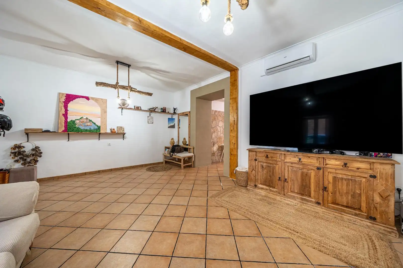 Wohnzimmer von Haus oder Chalet zum Verkauf in Petra