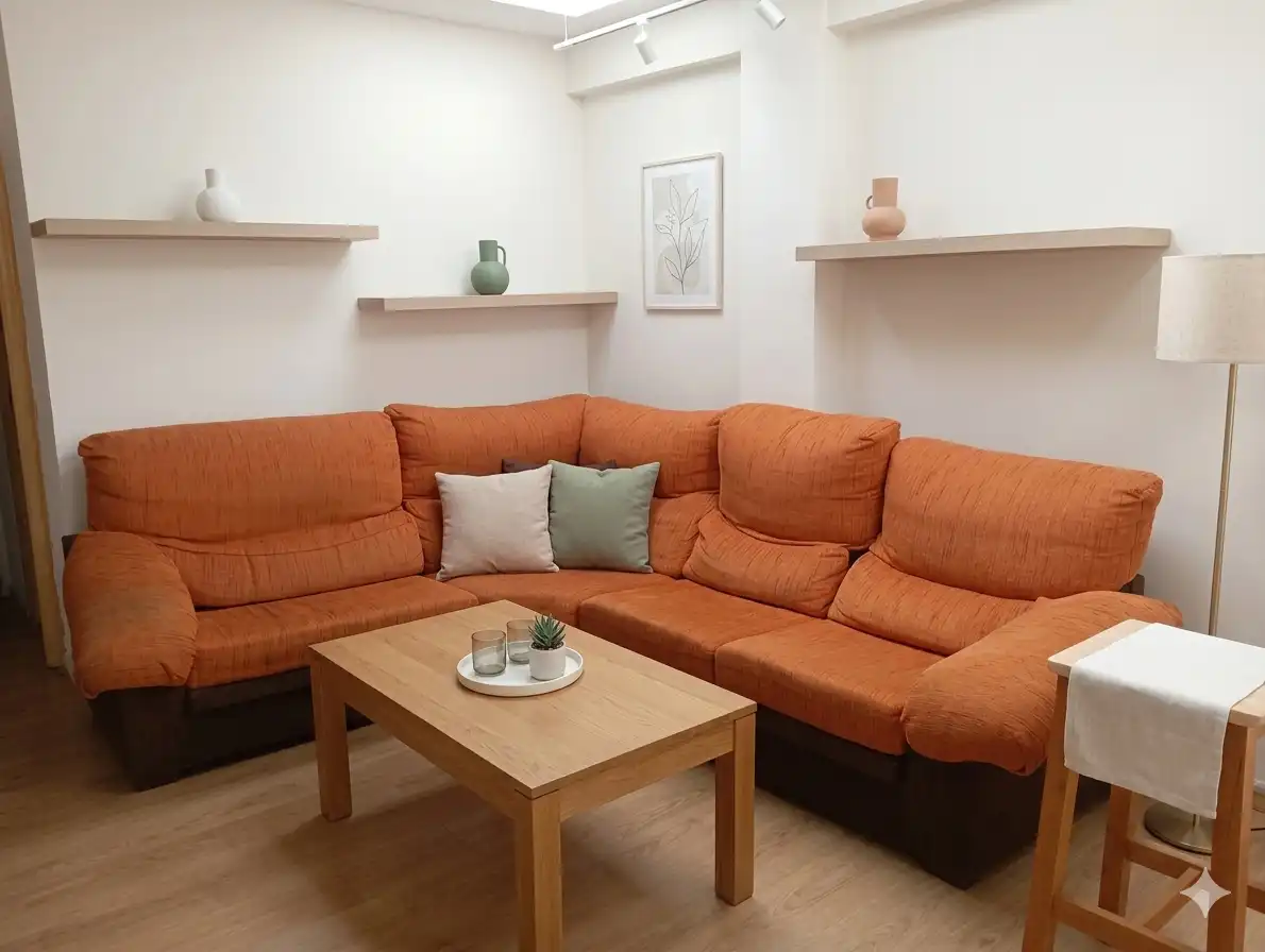 Wohnzimmer von Wohnung zum Verkauf in Málaga mit Klimaanlage, Terrasse und Möbliert